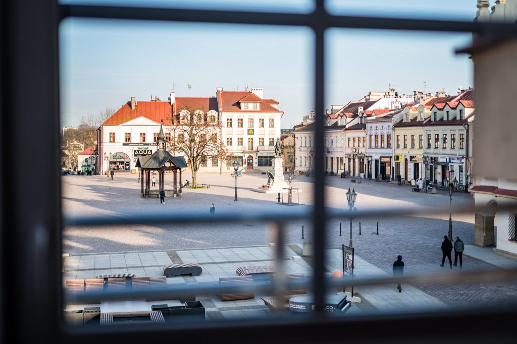 Widok z okna Apartamentów